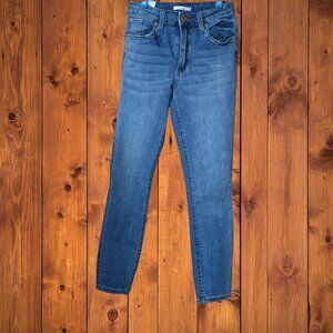 Sts Blue Women's Size 26 Ellie High Rise Medium Wash Denim Blue Jeans Skinny